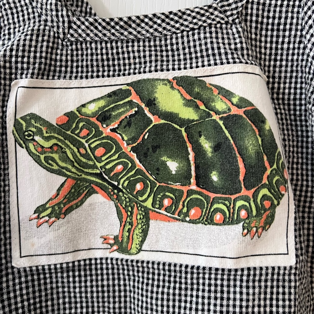 Marika Hahan design Gingham One Piece with turtle 18 months - Picture 3 of 6